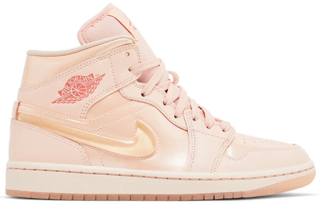 Jordan 1 Mid Patent Valentine's Day (w)