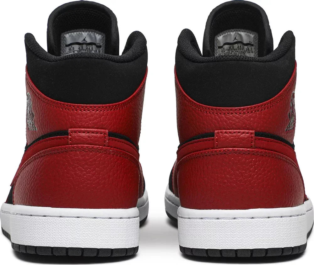 Jordan 1 Mid Reverse Bred Sole Hell counter