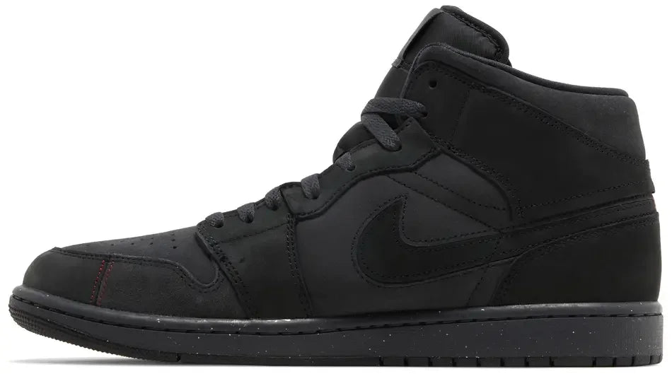 Jordan 1 Mid SE Craft Dark Smoke Red