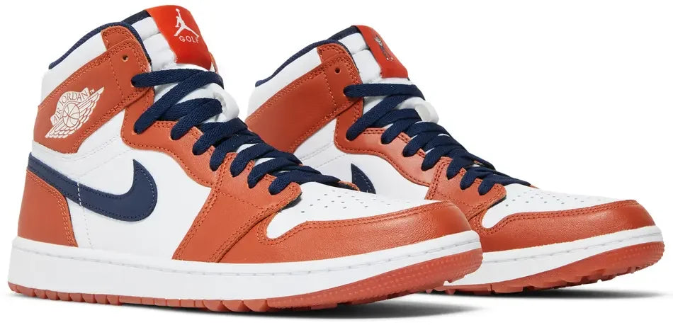 Jordan 1 Retro High Golf Eastside Golf Out of the Mud pair