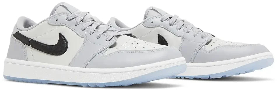 Jordan 1 Retro Low Golf Wolf Grey sole