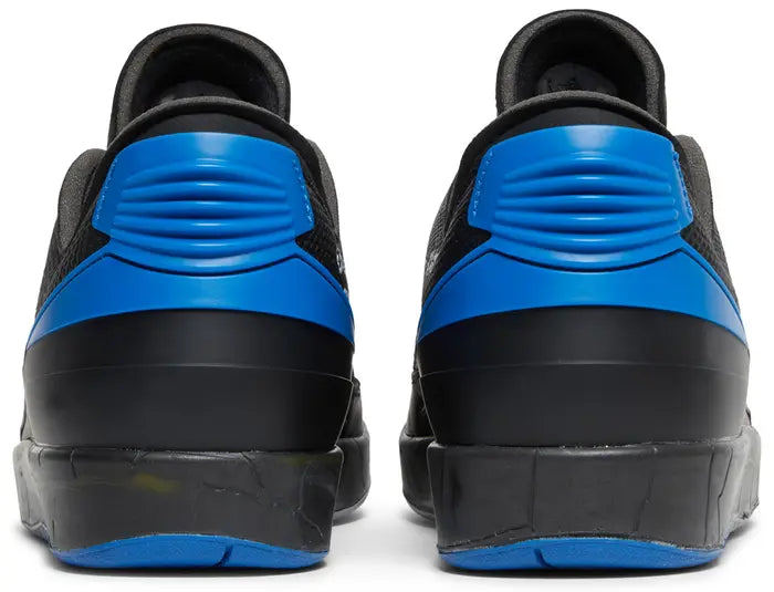 Jordan 2 Retro Low SP Off-White Black Blue-hell counter