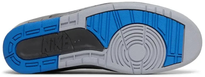 Jordan 2 Retro Low SP Off-White Black Blue-sole