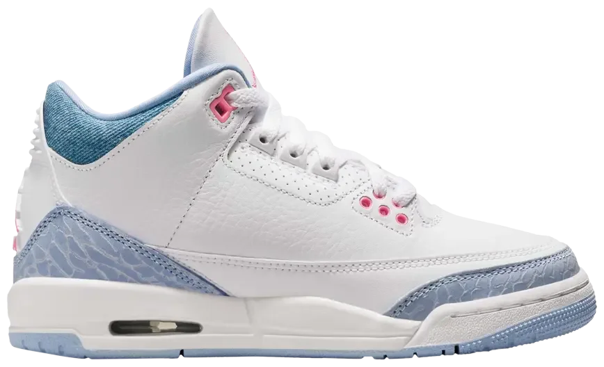 Jordan 3 Retro White Cobalt Bliss (GS)