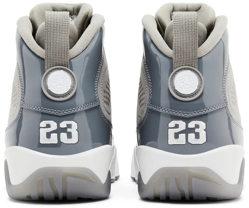 Jordan 9 Retro Cool Grey (2025) hell counter