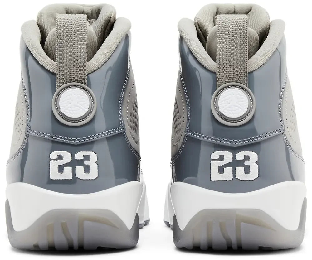 Jordan 9 Retro Cool Grey (2025) hell counter