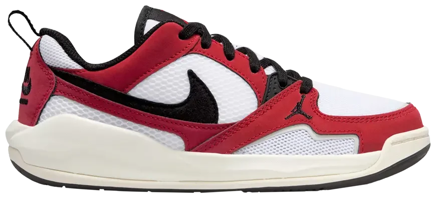 Jordan CMFT Era White Varsity Red Sail Black
