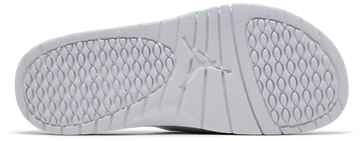 Jordan Hydro 5 Retro Slide White New Emerald Grape Ice Black