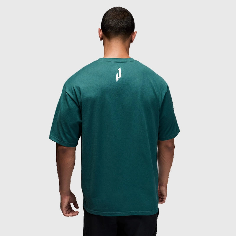 Jordan Jalen Hurts Love Hurts T-shirt Sport Teal back