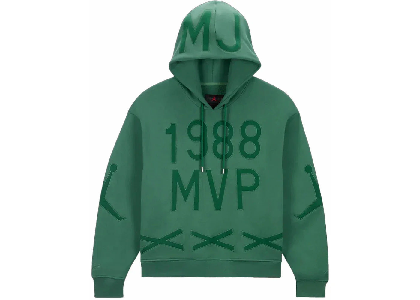 Jordan x Nina Chanel Abney Fleece Hoodie Green Stone