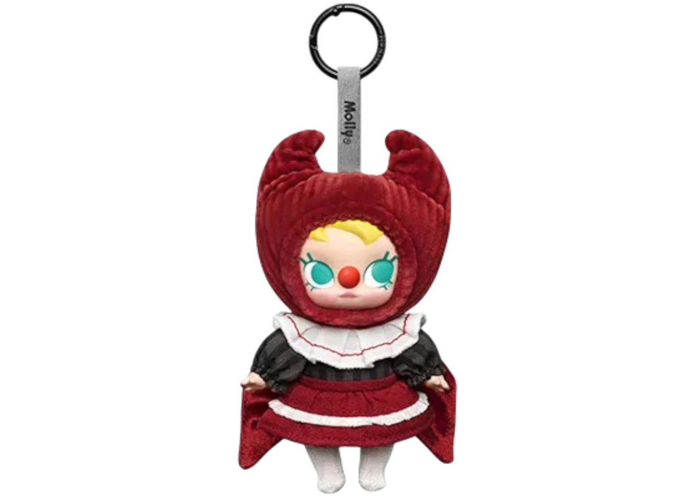 Pop Mart WHY SO SERIOUS Series Baby Molly Crimson Dancer Vinyl Plush Pendant -1