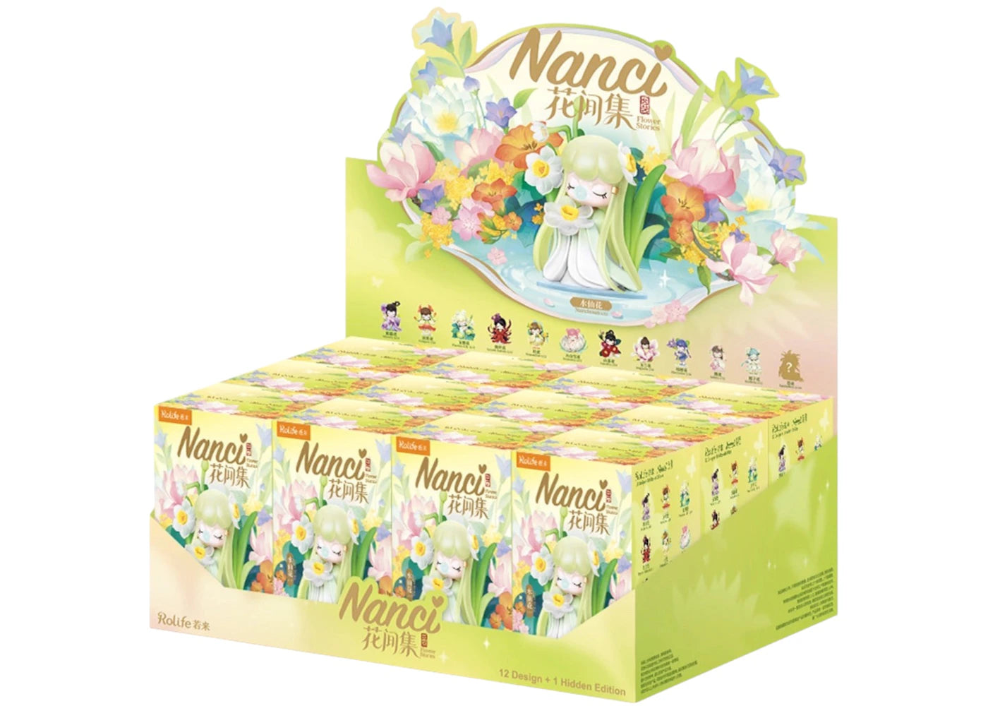 Rolife Nanci Flower Stories Series Figure Sealed Case (12 Blind Box) -1