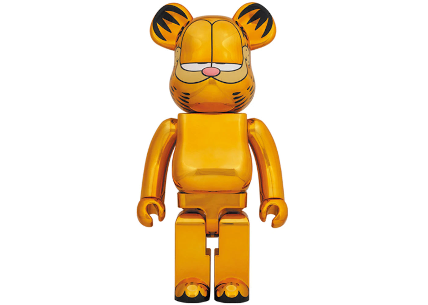Bearbrick Garfield 1000% Gold Chrome Ver. -1