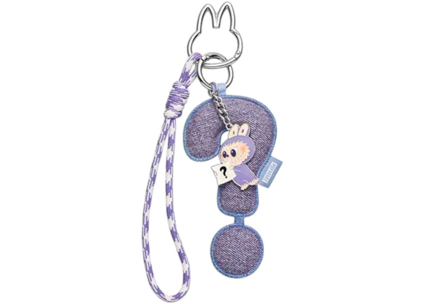 Pop Mart Labubu The Monsters Pin for Love Series "?" Letter Pendant -1