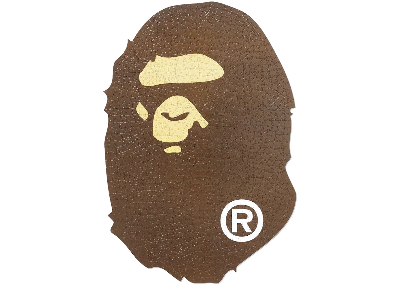 BAPE Head Puzzle (1,050 Pieces) Brown -1