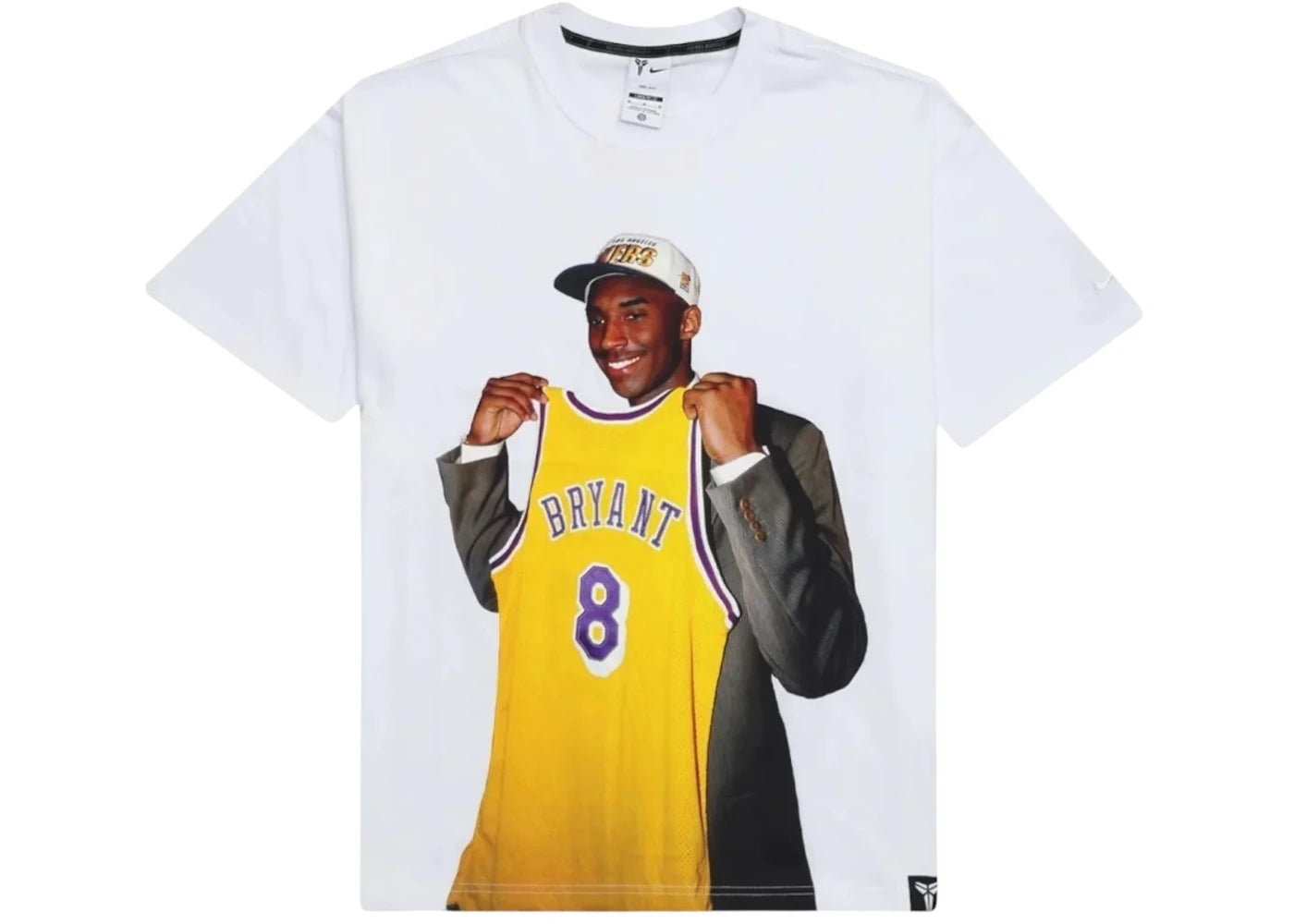 Nike Kobe Draft Pack 1996 T-shirt White -1