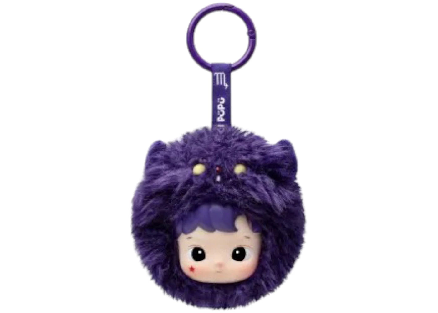 Pop Mart Hacipupu The Constellation Series Scorpio Vinyl Plush Keychain -1