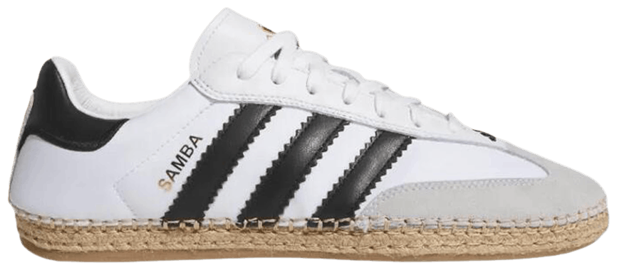 adidas Samba Espadrille CLOT By Edison Chen White Black-1