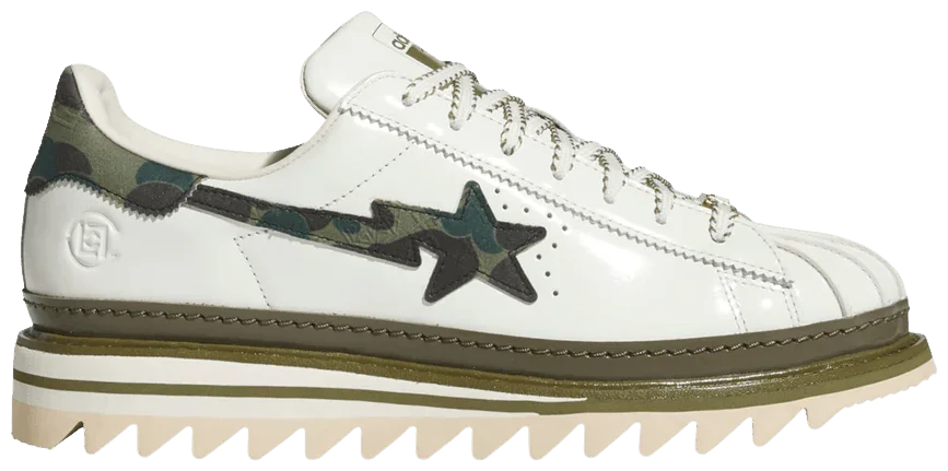 adidas Superstar CLOT by Edison Chen x Bape Off White-1