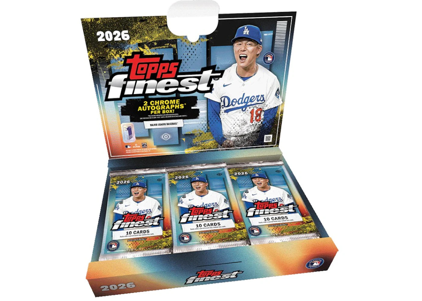 2026 Topps Finest Baseball First Day Issue Box -1