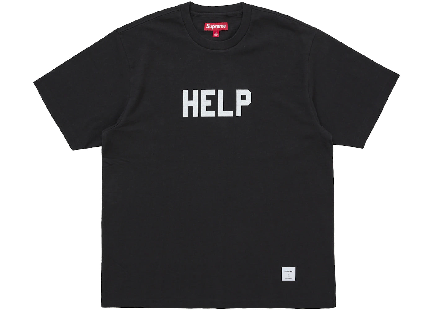 Supreme Help S/S Top Black -1