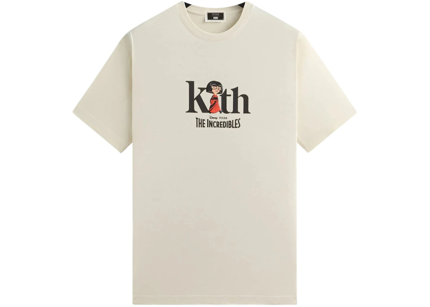 Kith x Disney Pixar Edna Mode Vintage Tee Sandrift -1