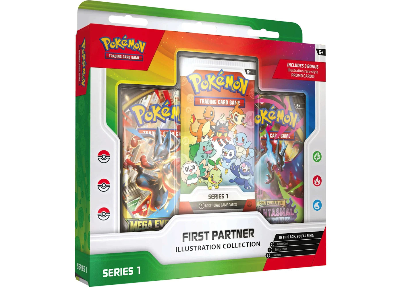 2026 Pokémon First Partner Illustration Collection Series 1 Box -1