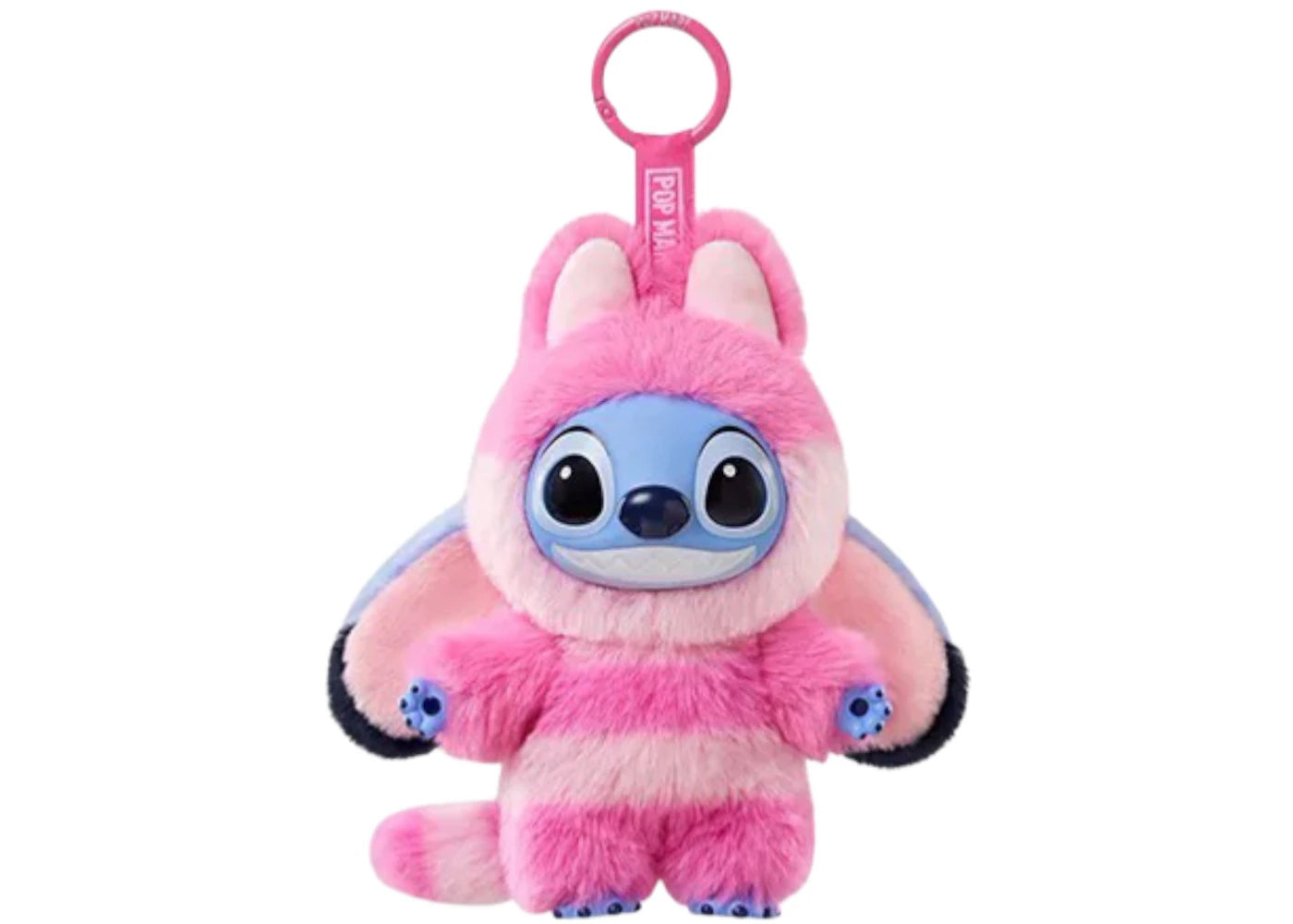 Pop Mart Stitch Adventure Series Cheshire Cat Stitch Vinyl Plush Pendant -1