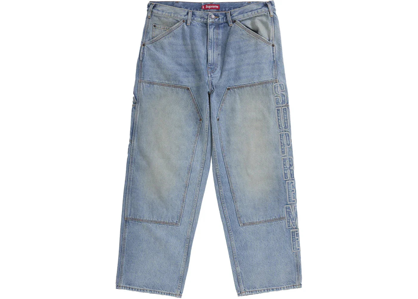 Supreme Reflective Double Knee Pant Denim -1