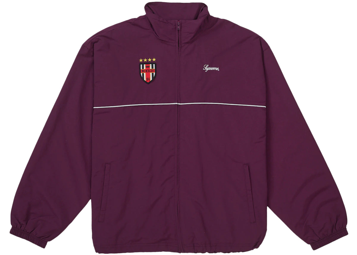 Supreme Cross Track Jacket Plum -1