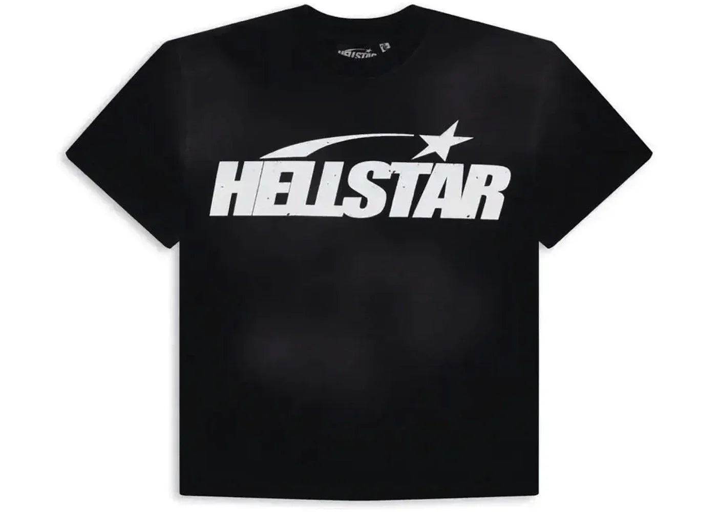 Hellstar Classic Logo Gel Print T-shirt Black -1