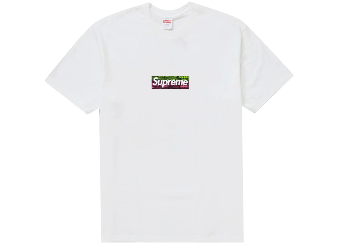 Supreme Los Angeles Fire Relief Box Logo Tee White -1