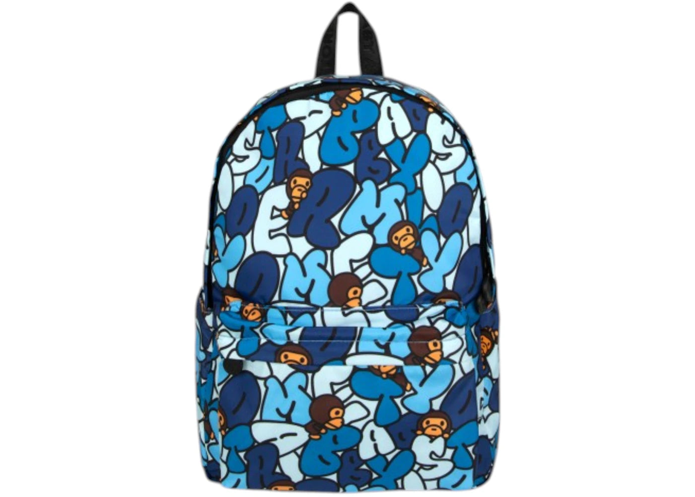 BAPE Baby Milo Soft Medium Backpack Blue -1
