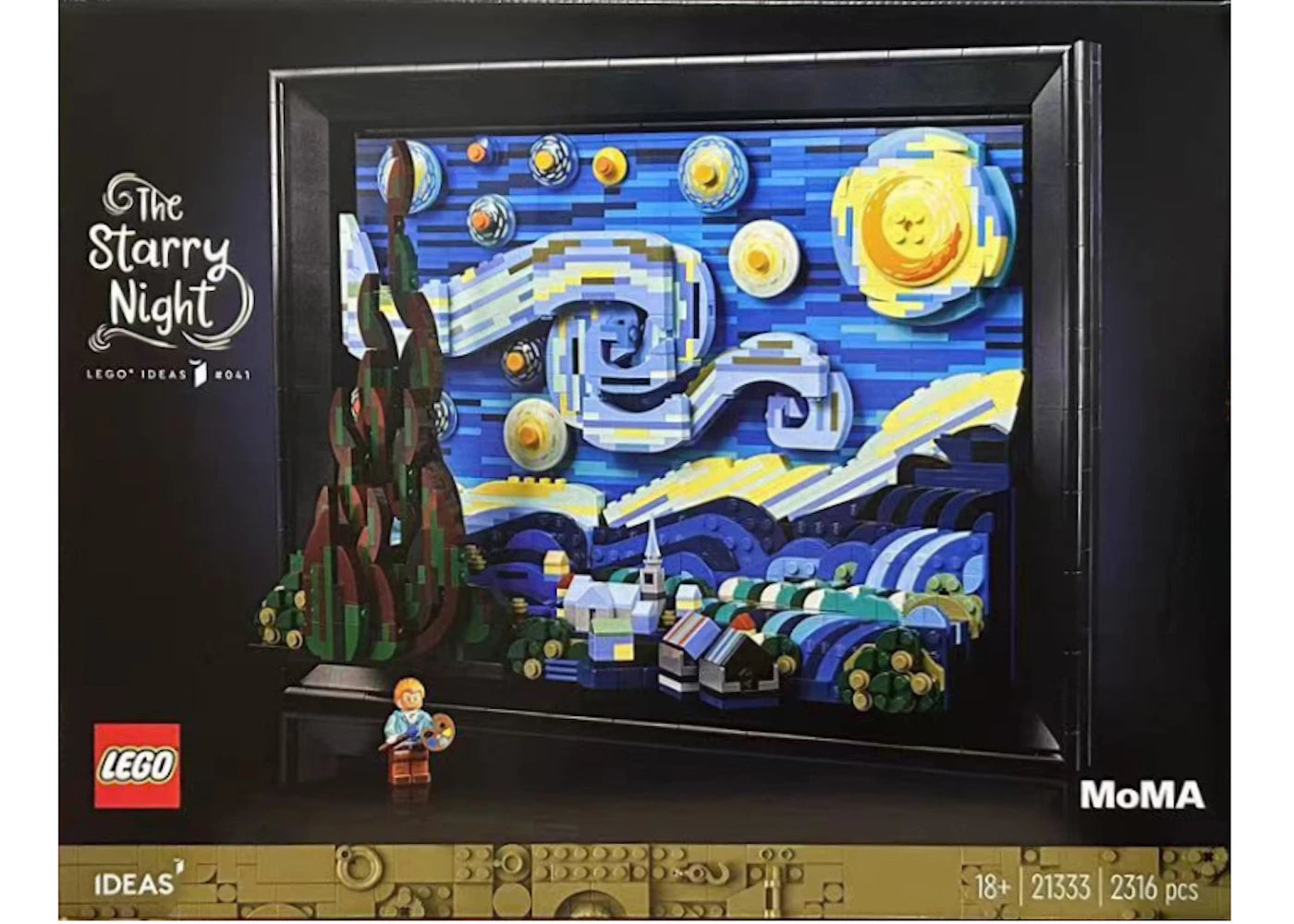 LEGO Ideas MoMA Vincent van Gogh The Starry Night Set 21333 -1