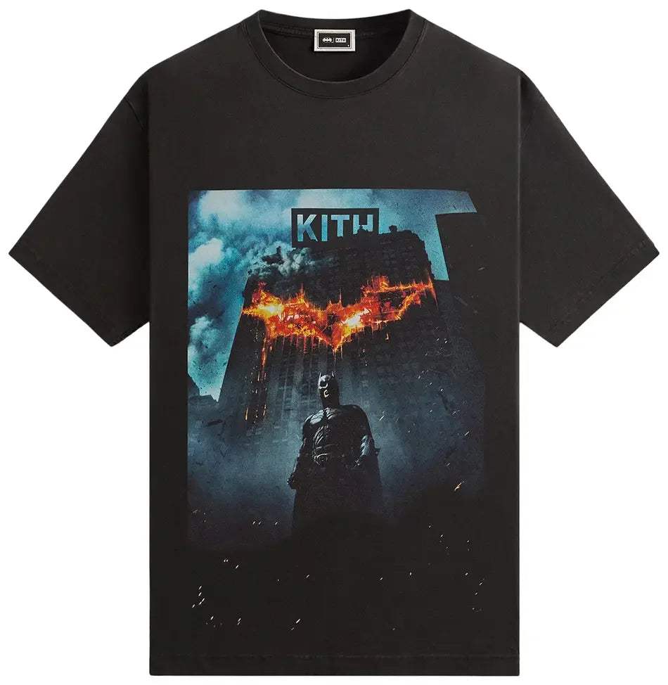Kith x Batman Dark Knight International Vintage Tee Black