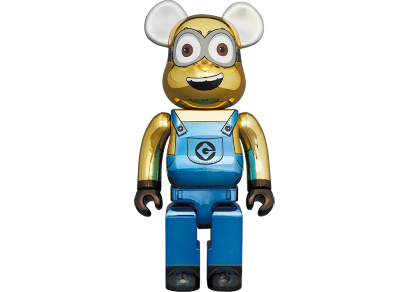 Bearbrick DAVE 1000% CHROME Ver.-1