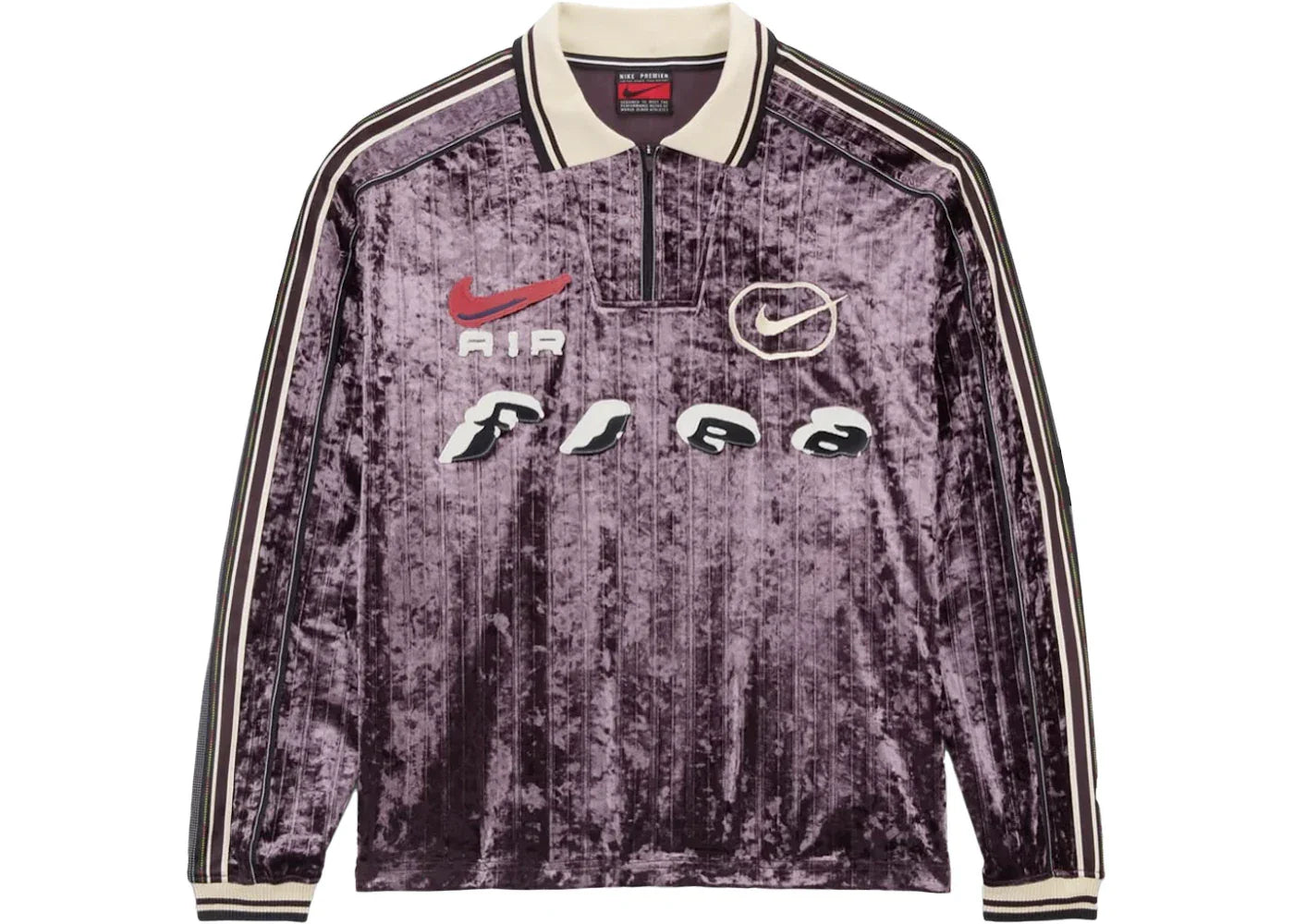 Cactus Plant Flea Market CPFM x Nike Flea Soccer Jersey Burgundy Ash -1