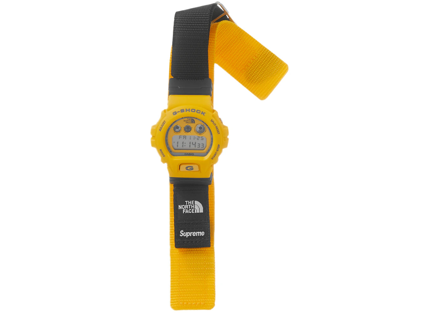 Supreme The North Face G-SHOCK Watch Yellow -1