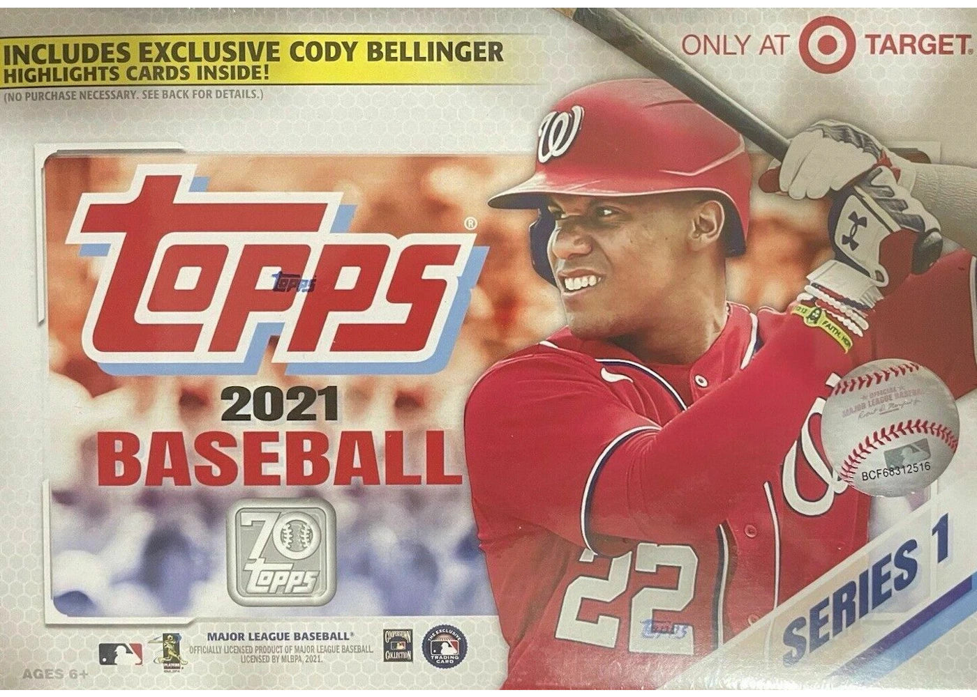 2021 Topps Series One Target Mega Box 16 Packs -1