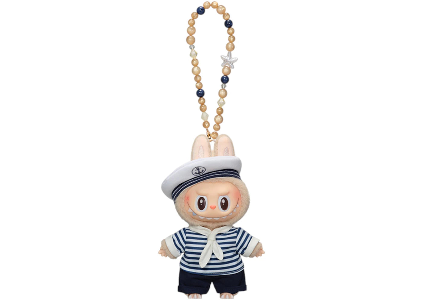 Pop Mart The Monsters De Vliegende Labubu Series Sailor Labubu Vinyl Plush Hanging Card -1