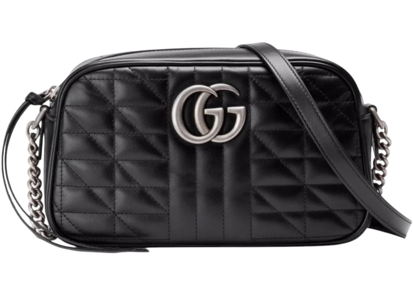Gucci GG Marmont Small Shoulder Bag Black -1