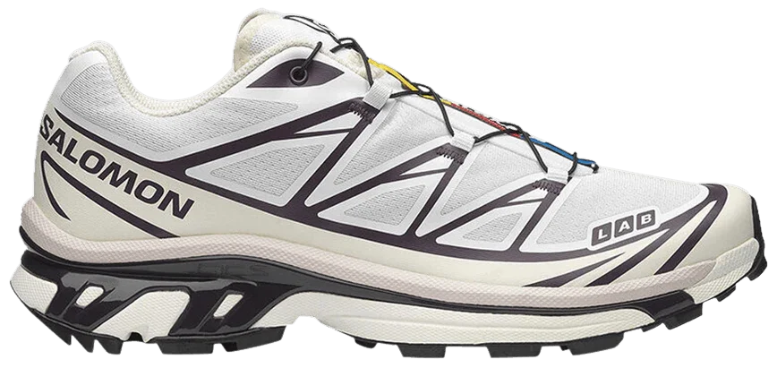 Salomon XT-6 White Vanilla Ice Plum-1