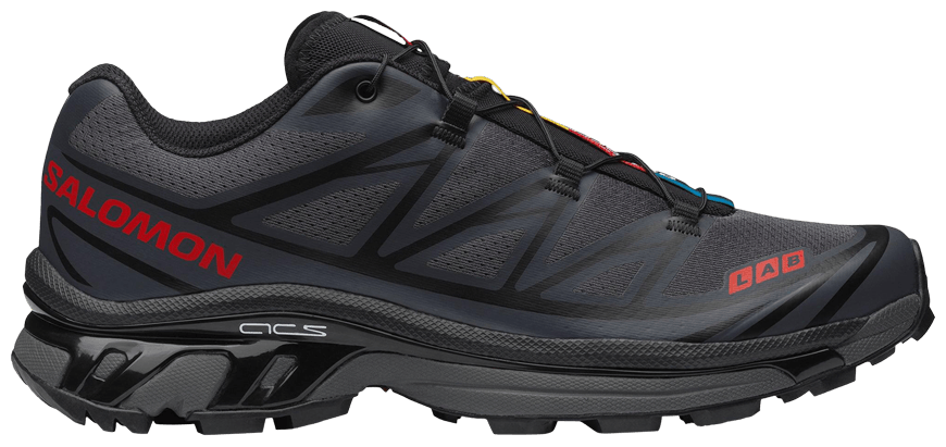Salomon XT-6 JJJJound Black Fiery Red-1