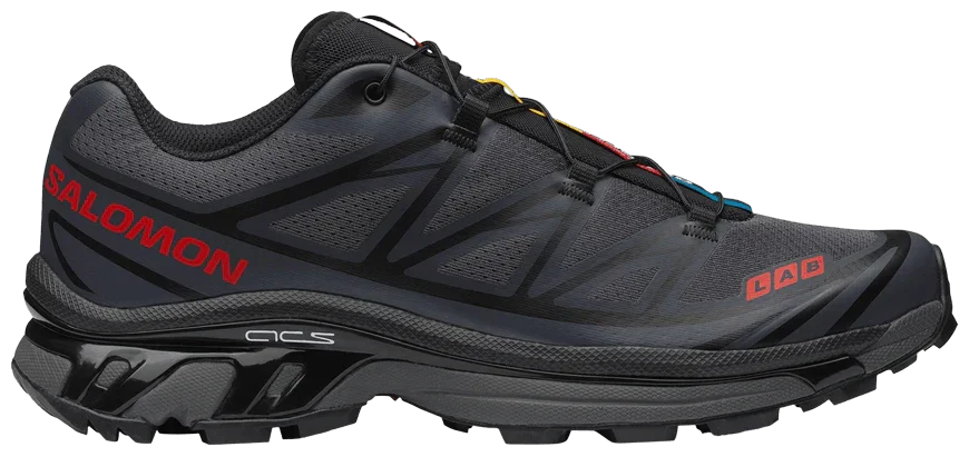 Salomon XT-6 JJJJound Black Fiery Red-1