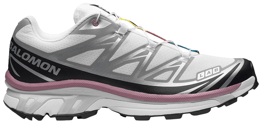 Salomon XT-6 White Black Dusky Orchid-1