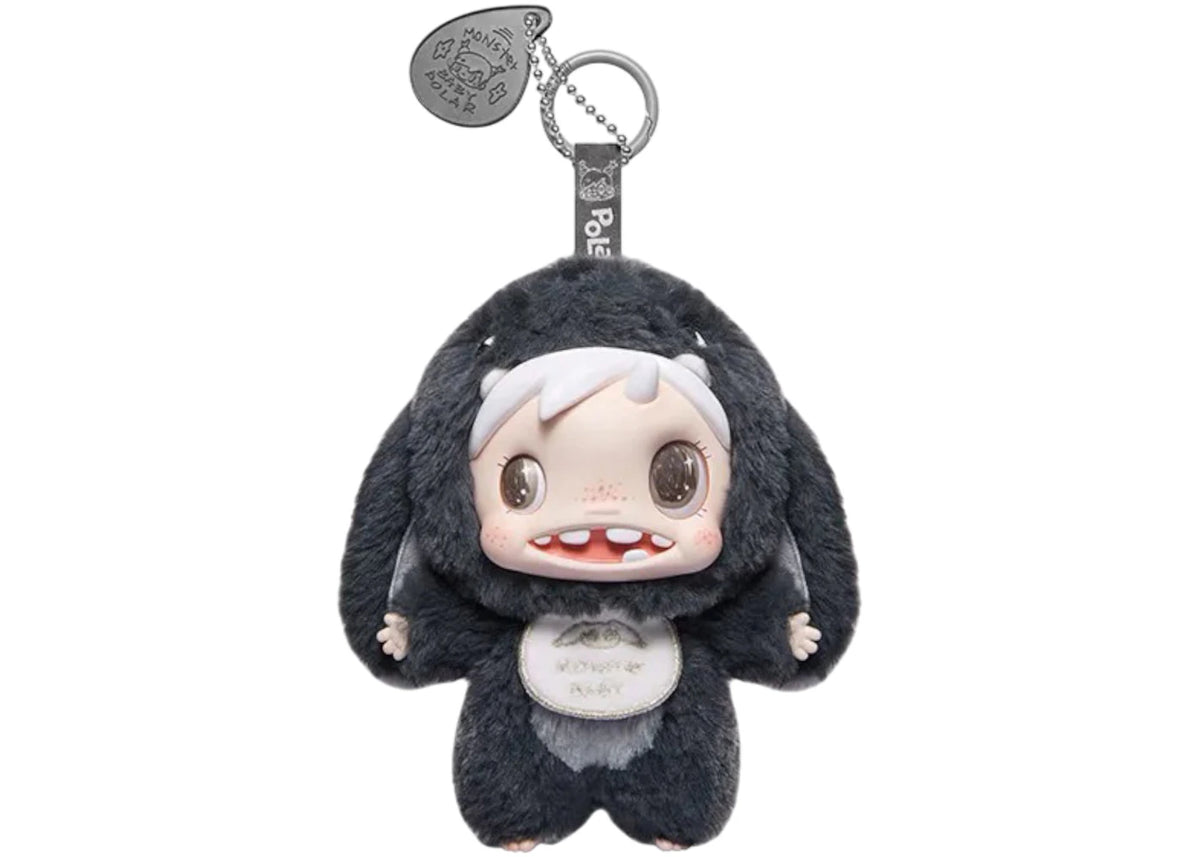 Pop Mart POLAR Monster Baby Collection Series Ver.1 BUBOO (BLACK) Secret Edition A Plush Pendant -1