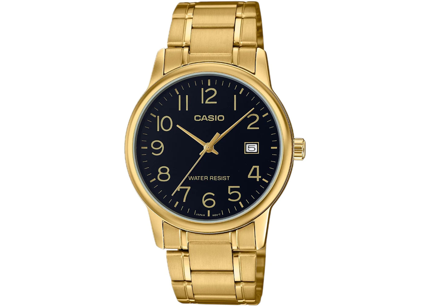 Casio Men’s Gold-Tone Dress Watch MTP-V002G-1BUDF -1