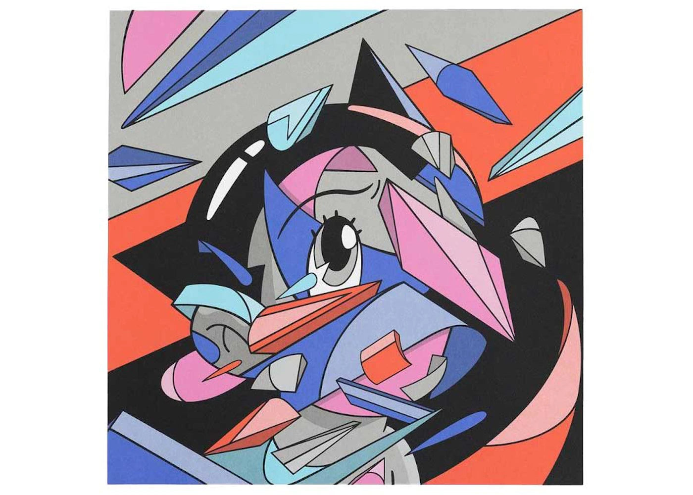 Louis De Guzman Astroboy ATOM vs. ASTRO Face Print (Signed, Edition of 75) -1