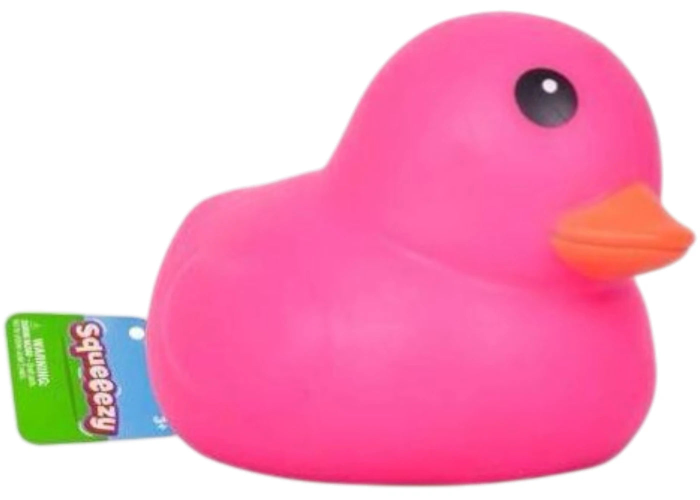 Sunny Days Entertainment Jumbo Squeezy Ducks Sensory Fidget Toy Pink -1