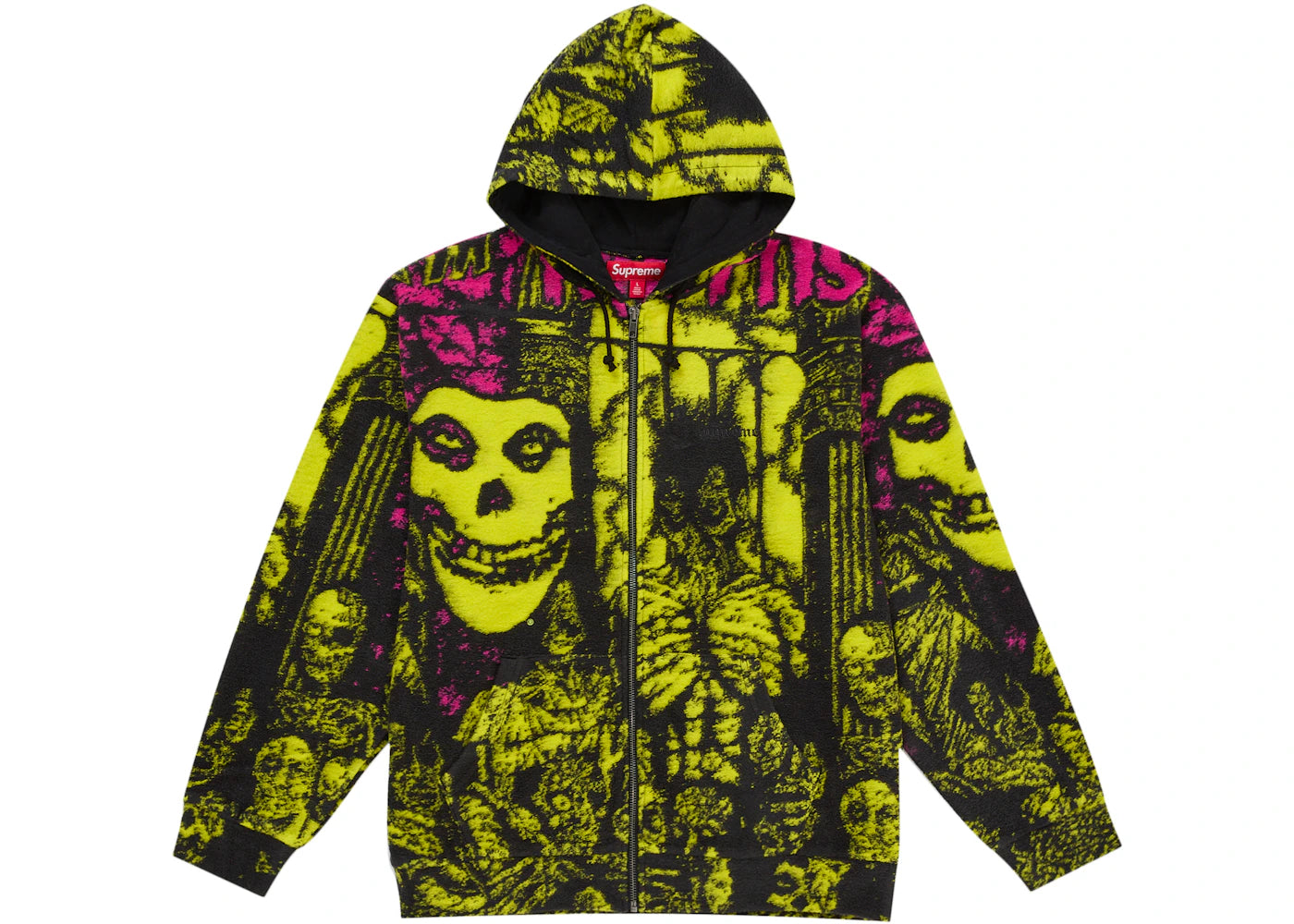 Supreme The Misfits Zip Up Hooded Sweater Multicolor -1